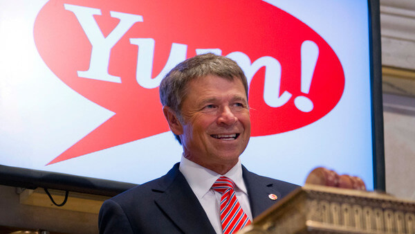 David Novak CEO of Yum Brands