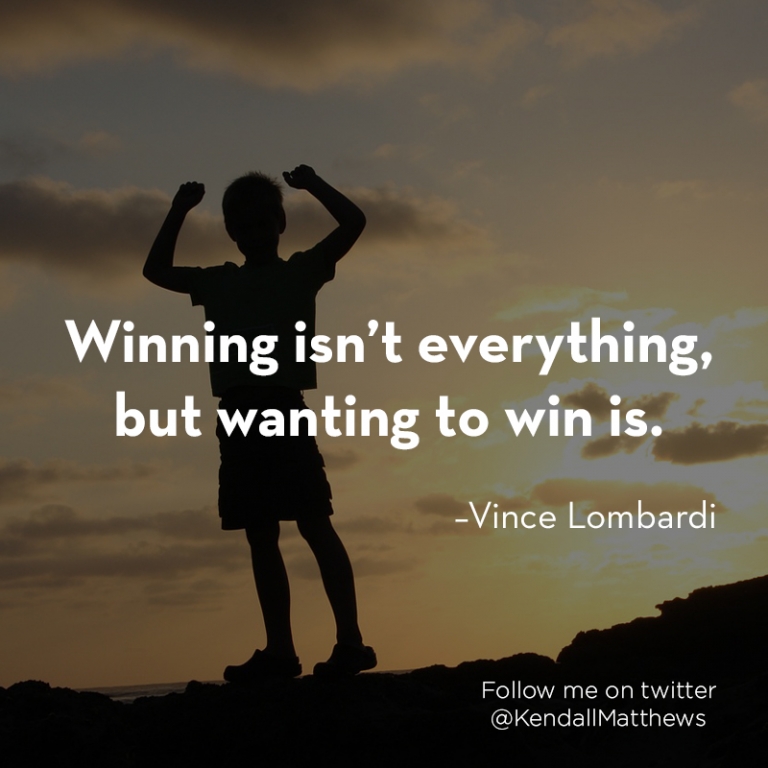 Your Key To Success: Winning