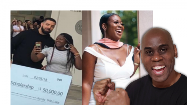 Drake 50K Grant Winner God's Plan Kendall Matthews
